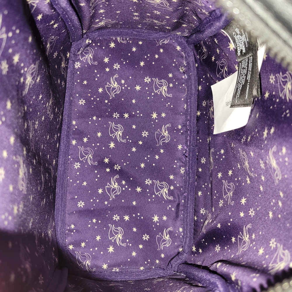Purple Disney Nightmare Before Christmas Loungfly Backpack - Picture 3 of 4